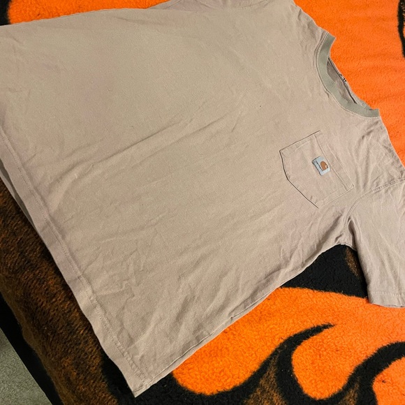 Distressed Carhart Shirt Size Medium - Picture 2 of 4